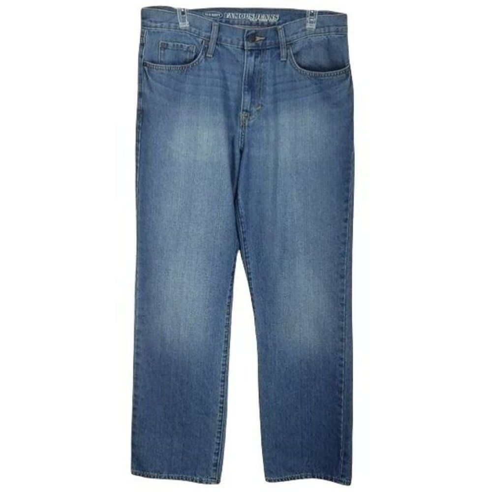 Old Navy 34 /32 Bright Blue regular standard denim jeans